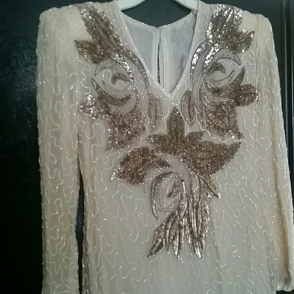 Vintage handmade Gown